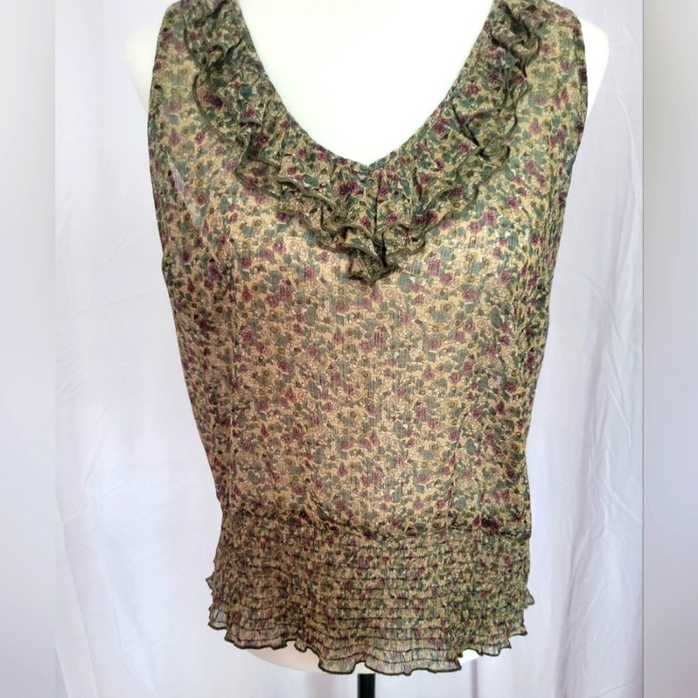 American Rag Razor Back Dressy Tank Top L